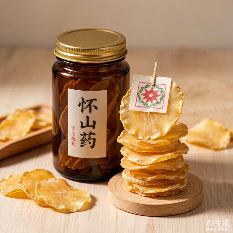 九蒸九晒山药干