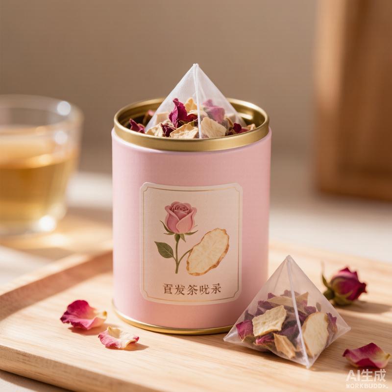 山药玫瑰茶