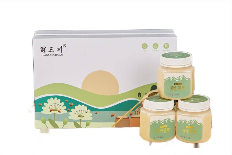 东北黑蜂椴树雪蜜(礼盒装)